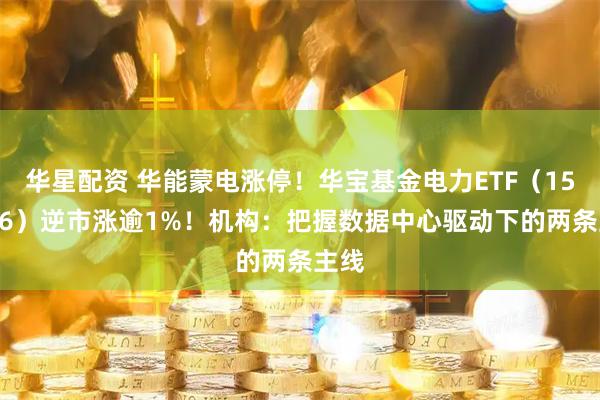 华星配资 华能蒙电涨停！华宝基金电力ETF（159146）逆市涨逾1%！机构：把握数据中心驱动下的两条主线